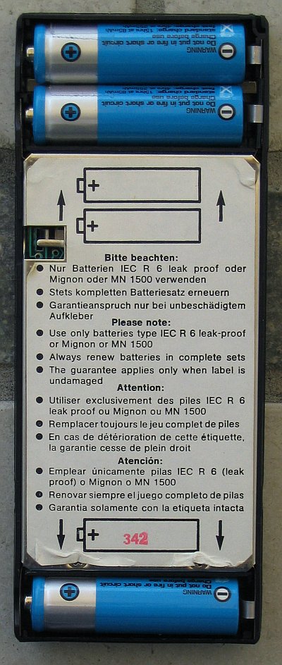 Batteriefach Batteriefach