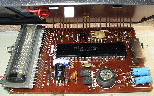 details of the mainboard, including CPU