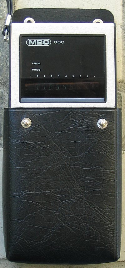 calculator with original leather case calculator with original leather case