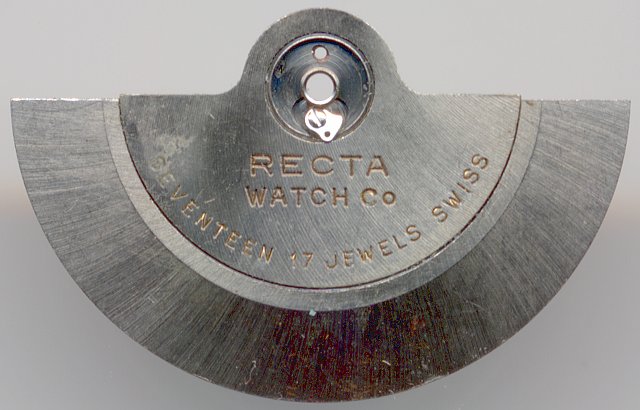 oscillating weight with open lock