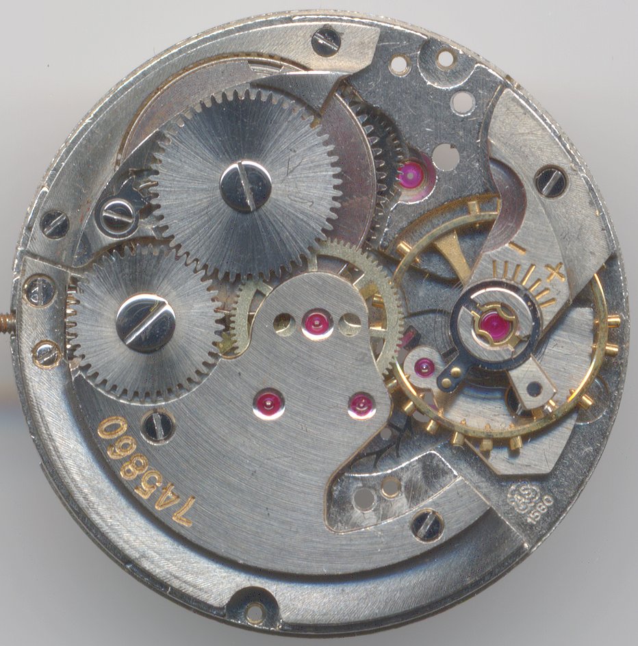 movement without selfwinding mechanism