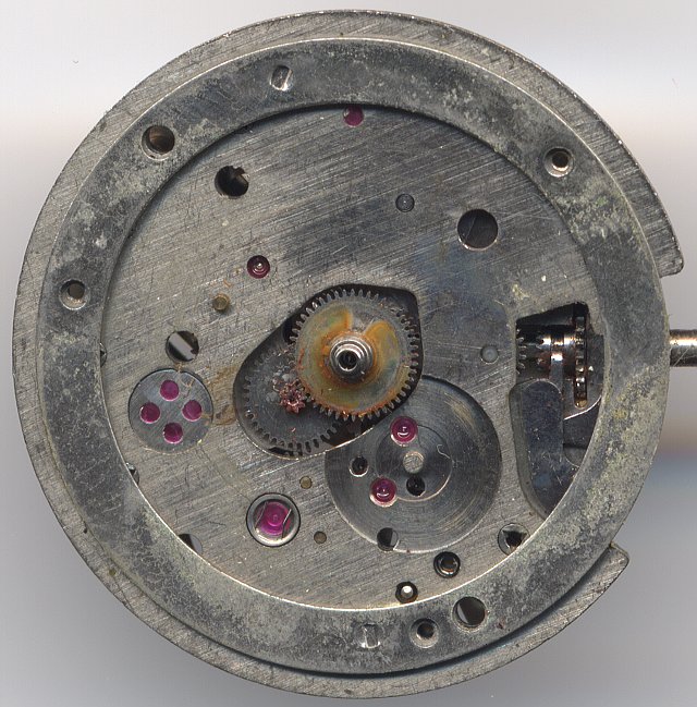 dial side view without date indication