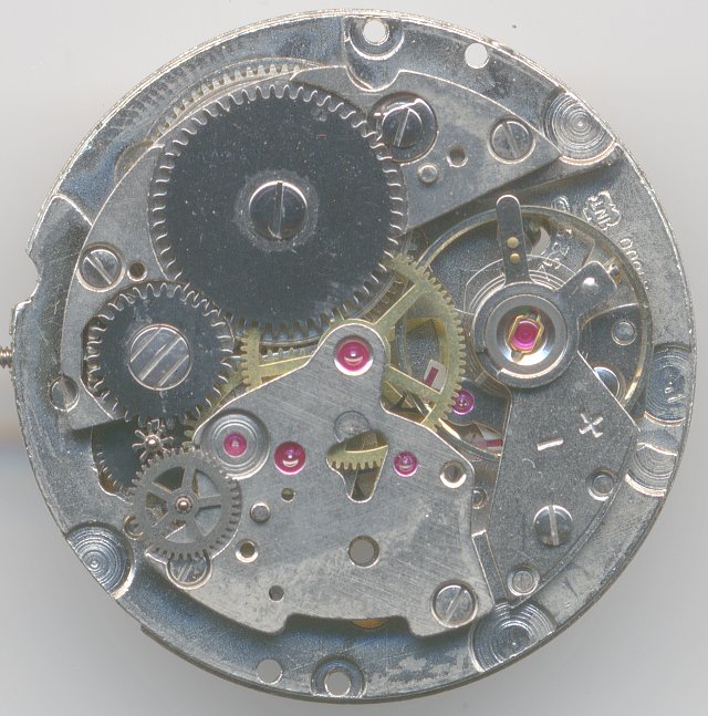 timing mechanism (almost) without selfwinding mechanismn timing mechanism (almost) without selfwinding mechanismn