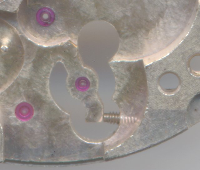 escapement wheel bearing