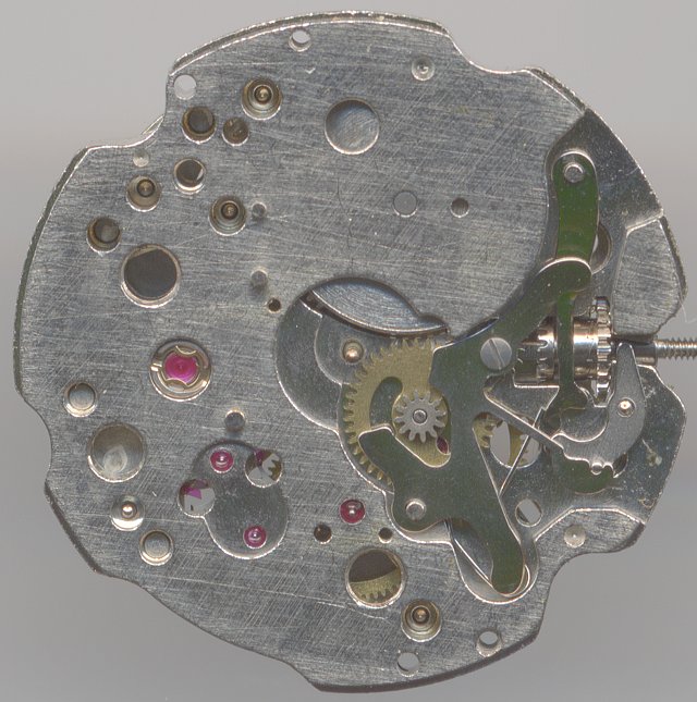 dial side view without date mechanism dial side view without date mechanism