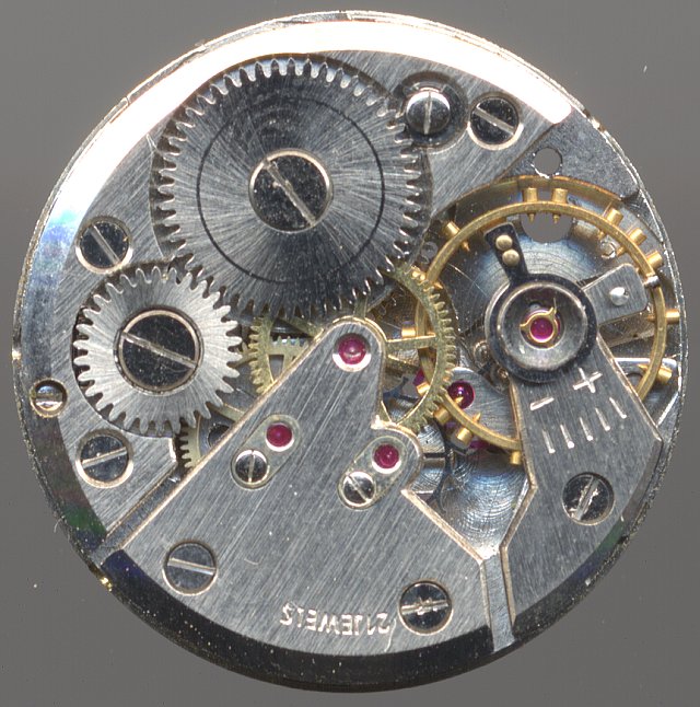 21 jewel version with 10 1/2 lignes