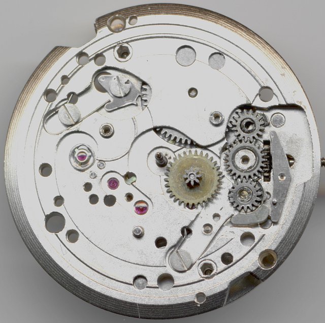 rocking bar winding mechanism
