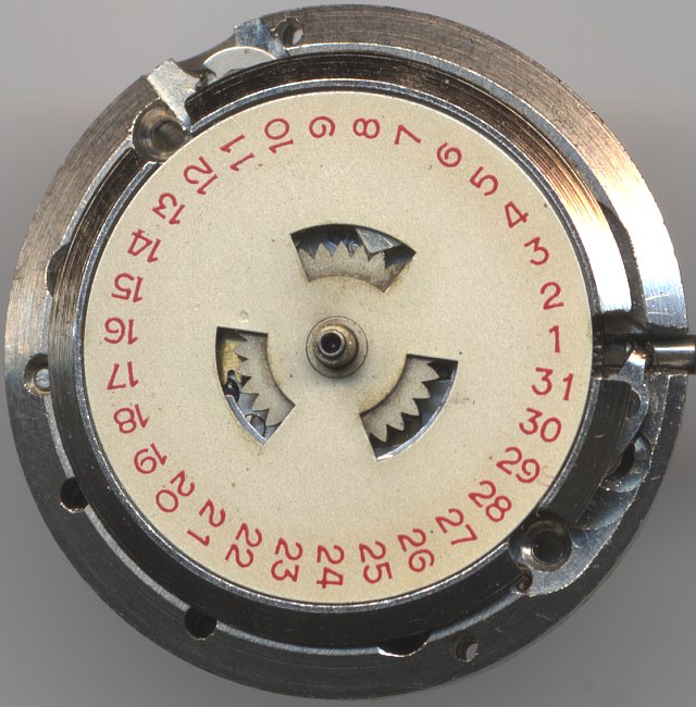 dial side view with date
