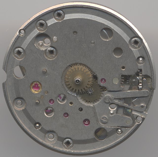 dial side view without date mechanism dial side view without date mechanism