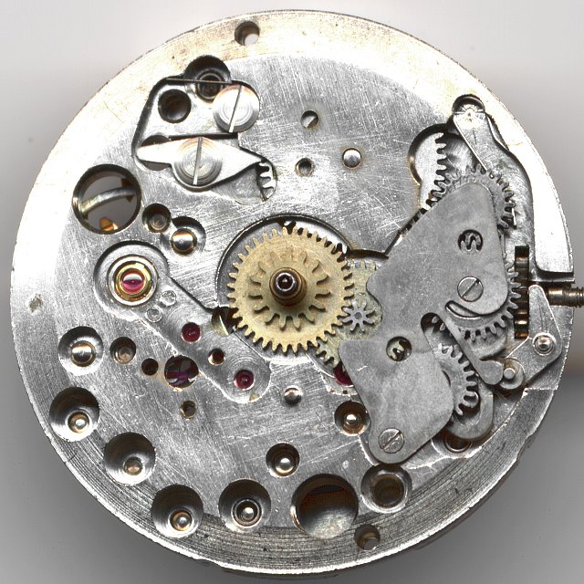 dial side view without date mechanism dial side view without date mechanism
