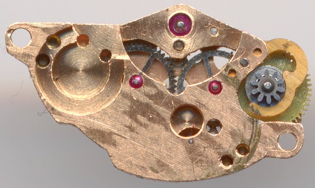 selfwinding mechanism, flipped over