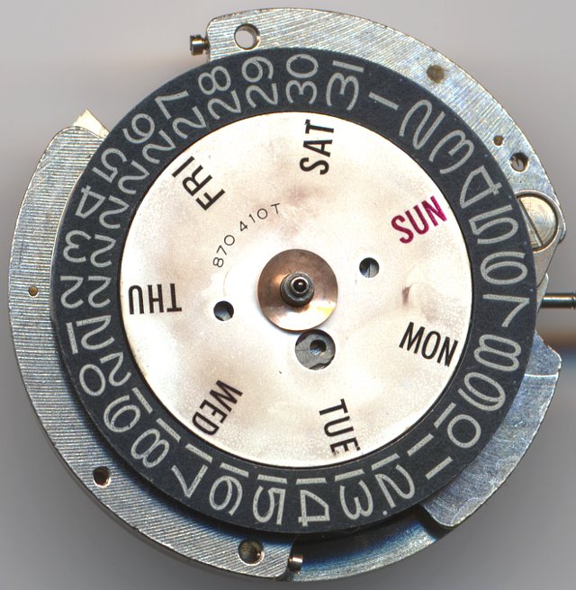 dial side view dial side view