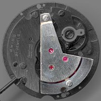Straight bridge with sector, 3 gears Straight bridge with sector, 3 gears
