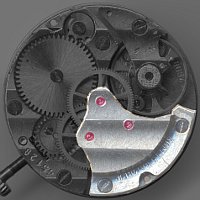Bridge, rounded, bulge left, 3 gears Bridge, rounded, bulge left, 3 gears