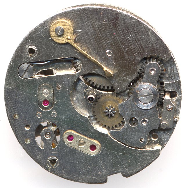 dial side view without date mechanism dial side view without date mechanism