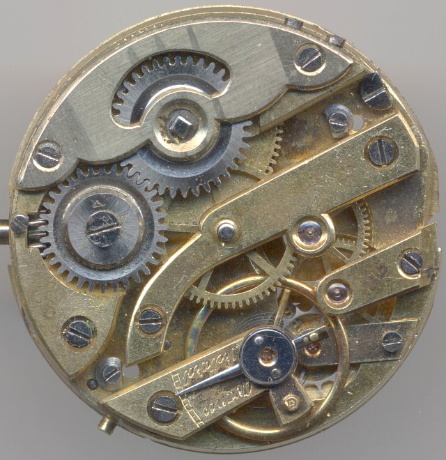 unidentified movement with cylinder escapement unidentified movement with cylinder escapement